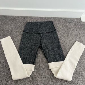 Aerie Faux Leg warmer/ Thigh High Sock Leggings.